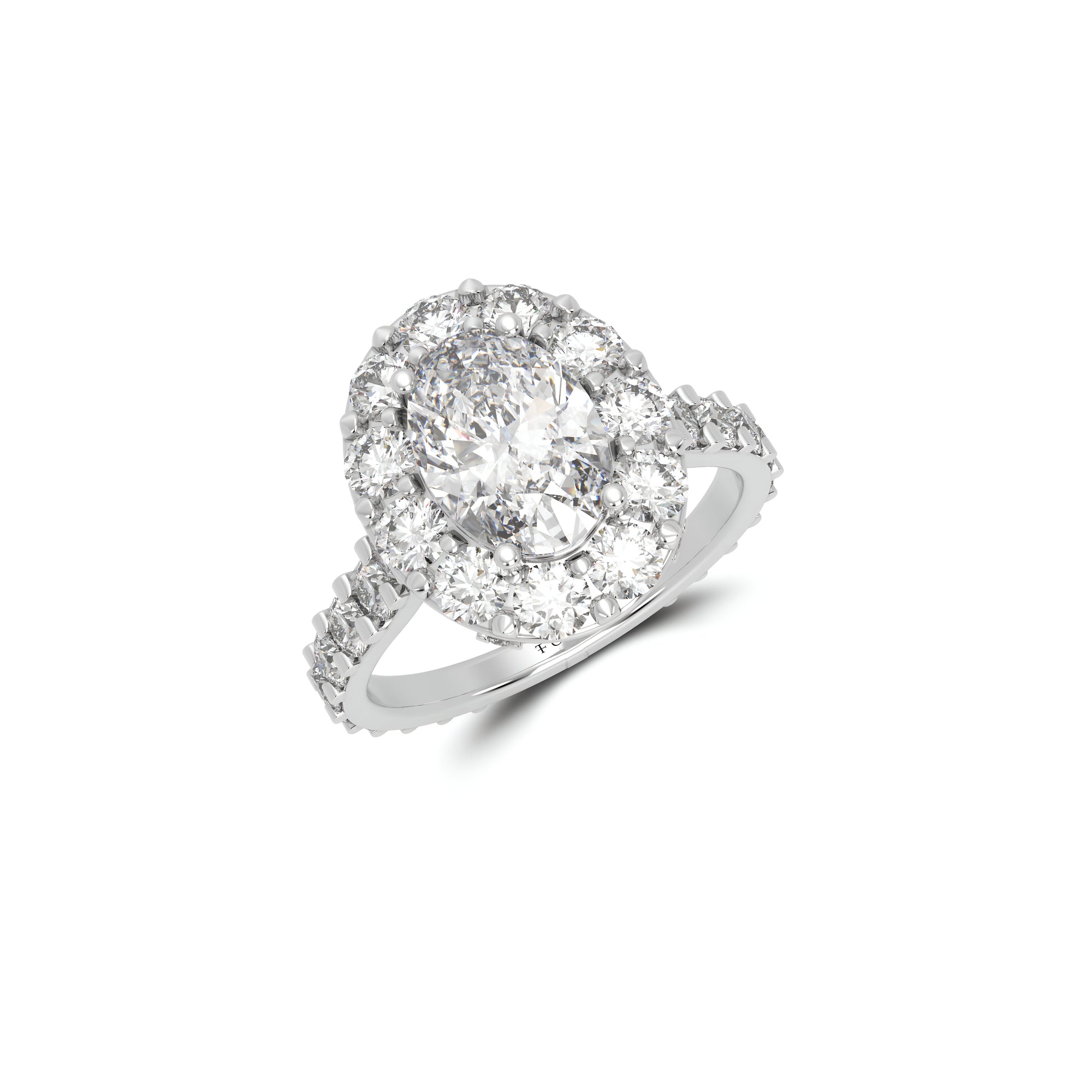 Icon Oval Diamond Engagement Ring