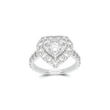 Icon Heart Shape Diamond Engagement Ring