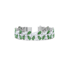 Emerald Pear and Diamond High Jewellery Bracelet