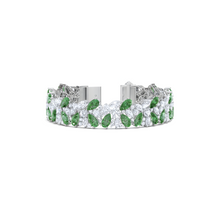 Emerald Pear and Diamond High Jewellery Bracelet