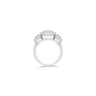 Icon Three Stone Oval Diamond Engagement Ring