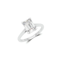 Paragon 2.01 Carat Emerald Cut Diamond Engagement Ring