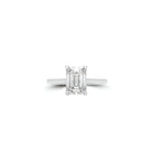 Paragon 2.01 Carat Emerald Cut Diamond Engagement Ring