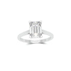 Paragon 2.01 Carat Emerald Cut Diamond Engagement Ring