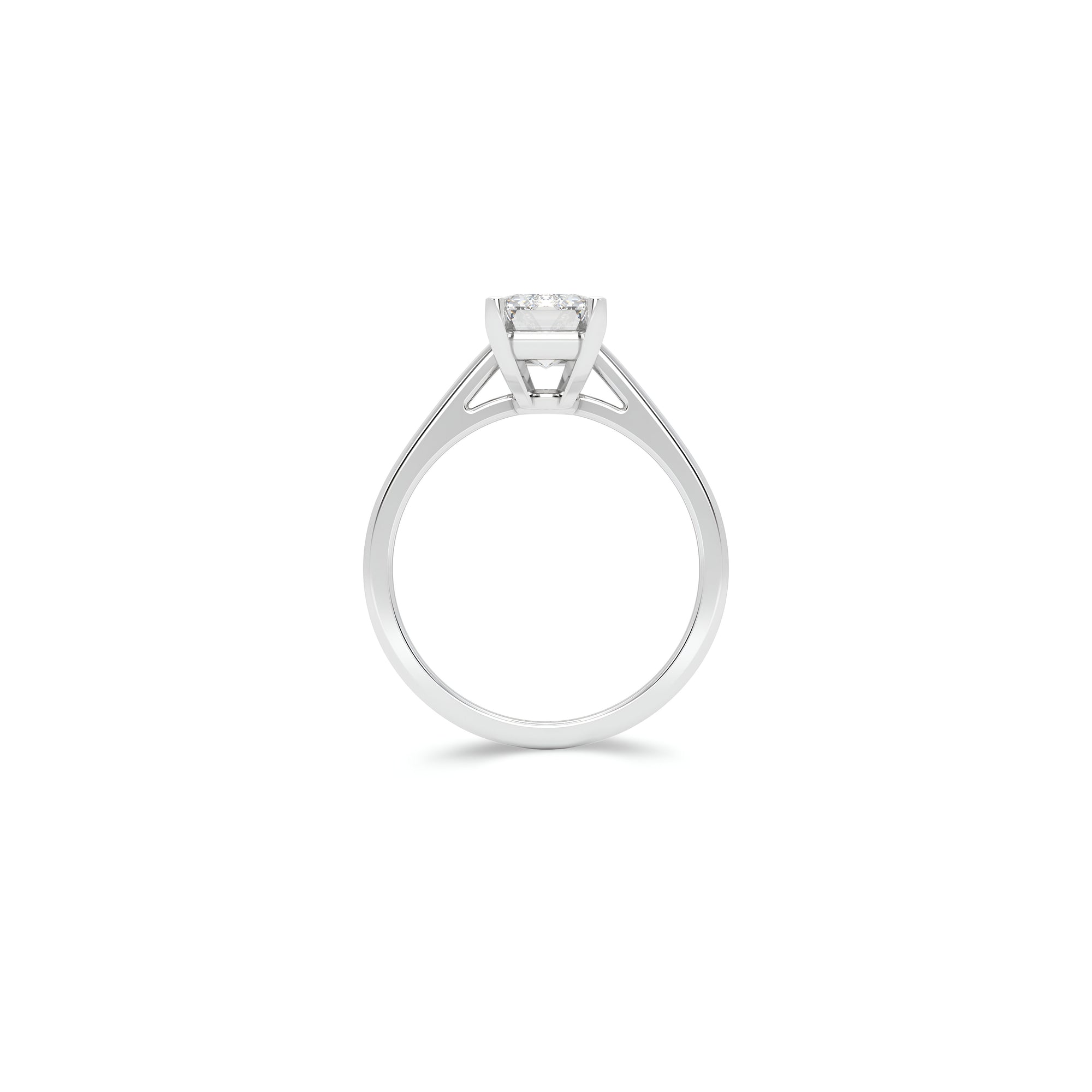 Paragon 2.01 Carat Emerald Cut Diamond Engagement Ring