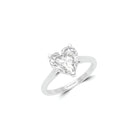 Paragon 3.0 Carat Heart Shape Diamond Engagement Ring