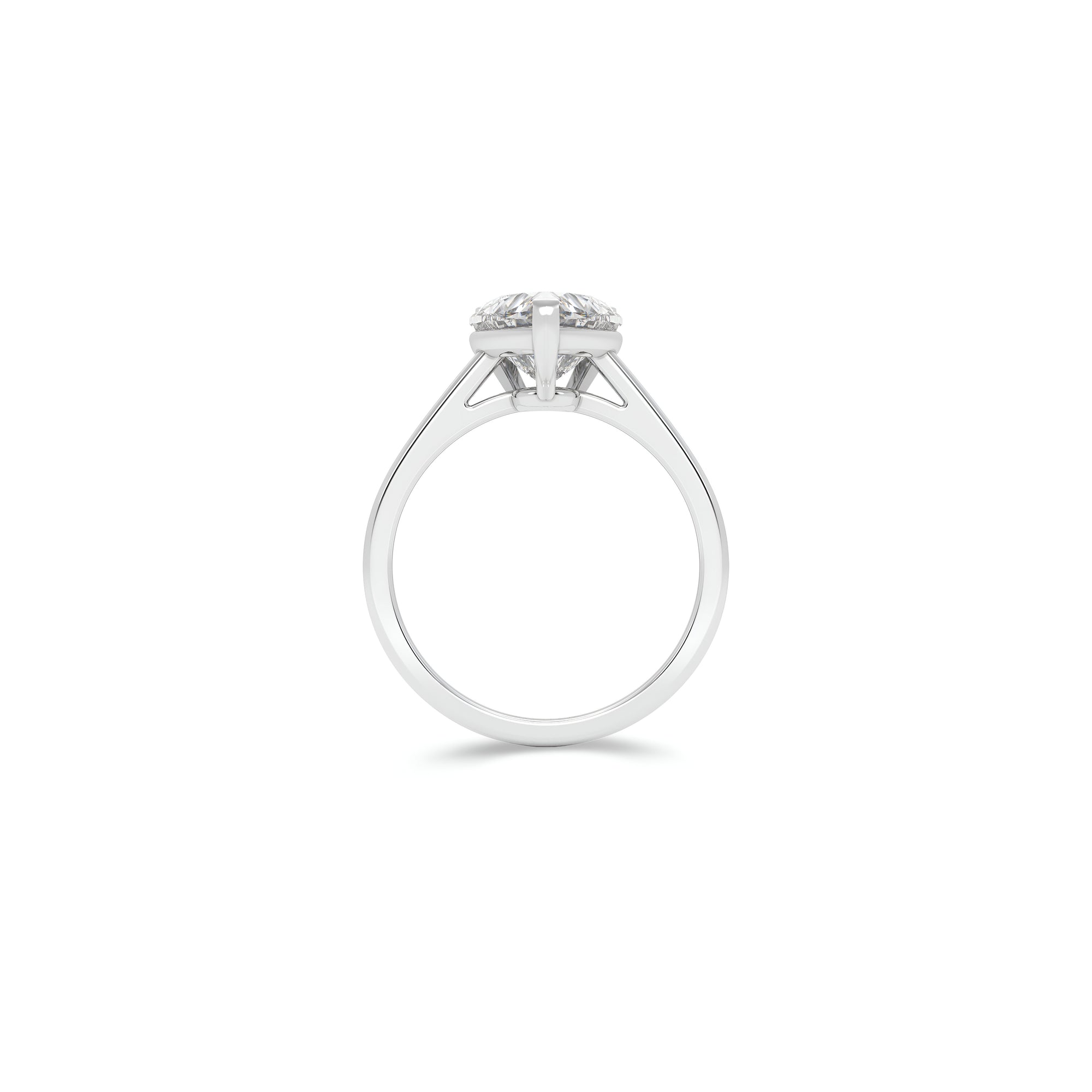 Paragon 3.0 Carat Heart Shape Diamond Engagement Ring