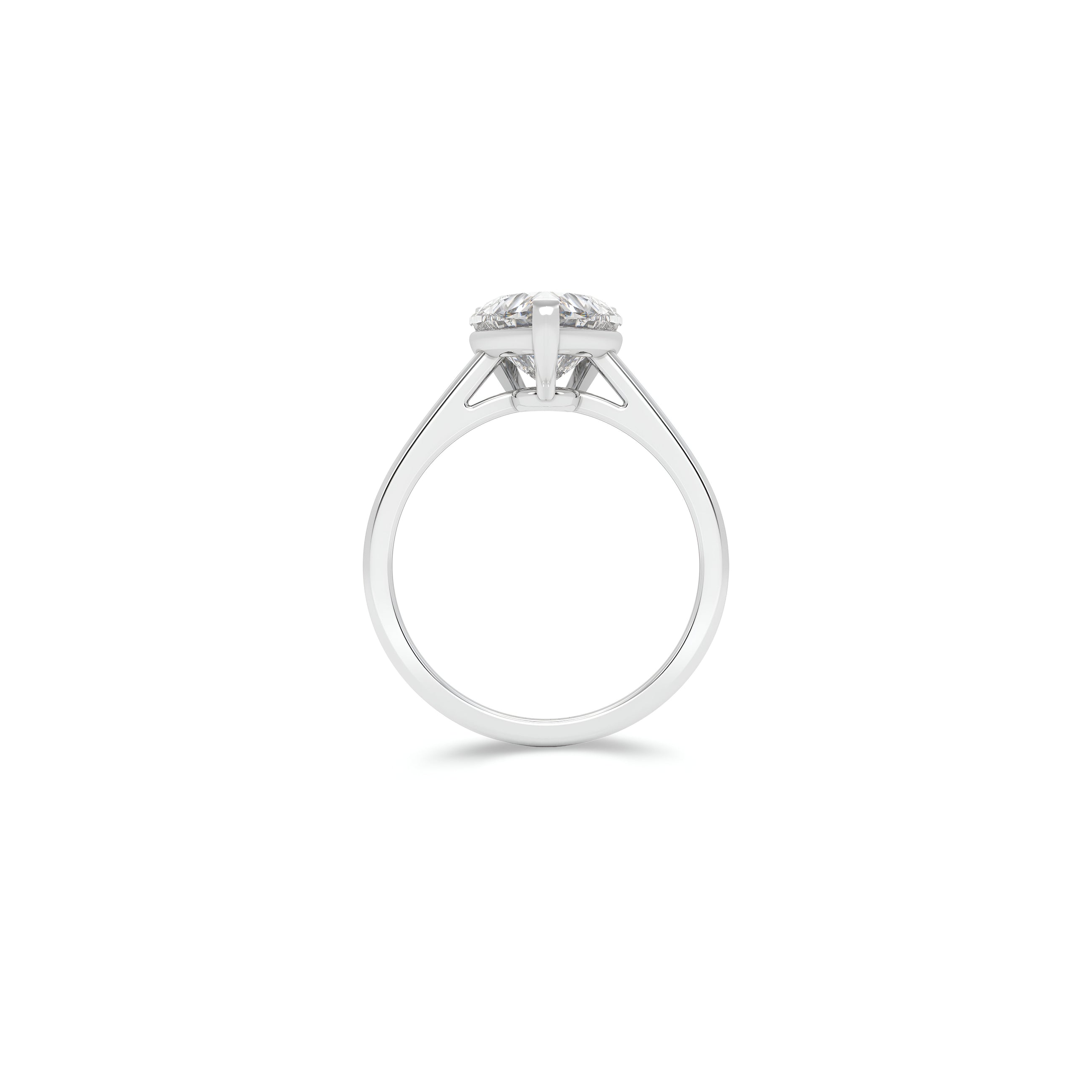 Paragon 3.0 Carat Heart Shape Diamond Engagement Ring