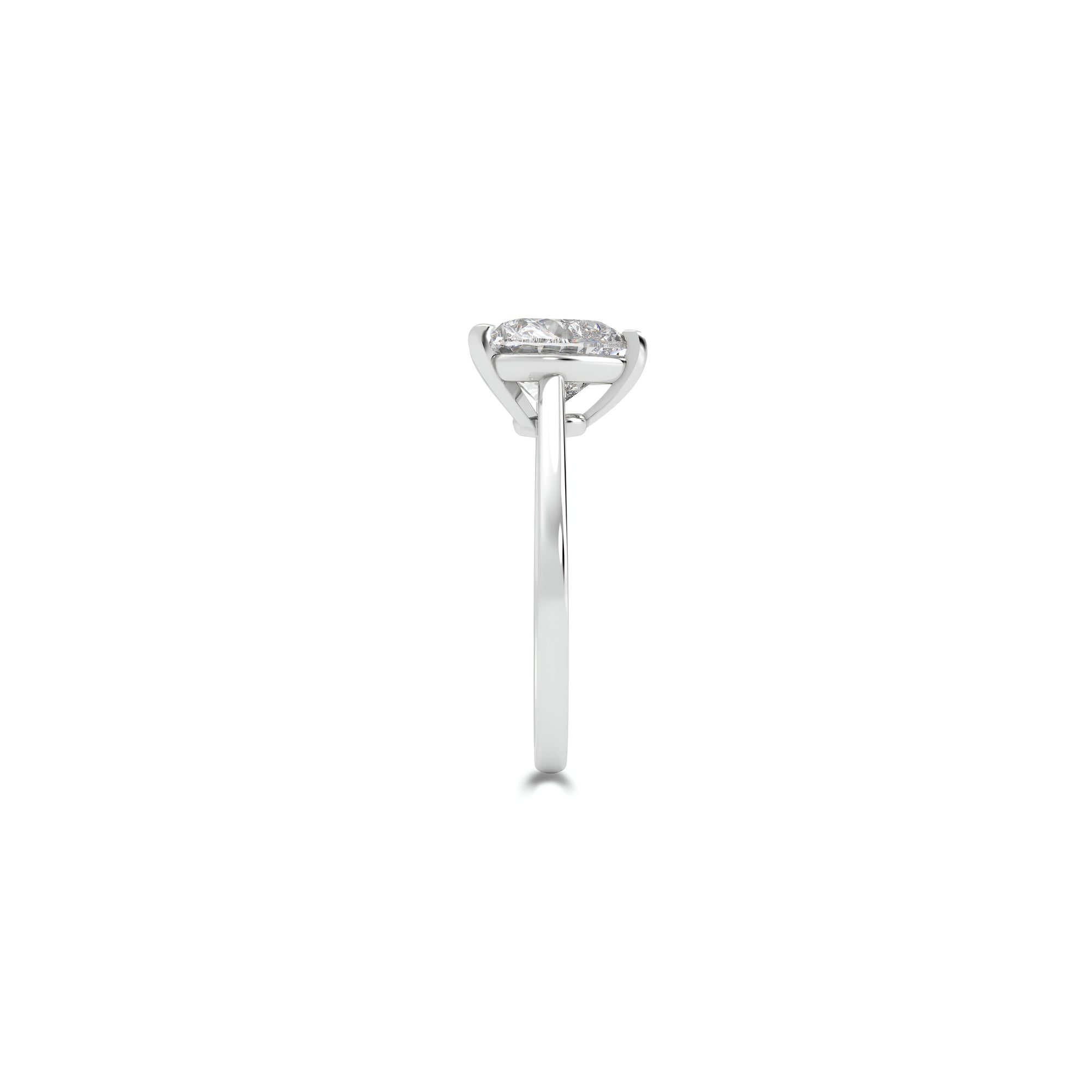 Paragon 3.0 Carat Heart Shape Diamond Engagement Ring