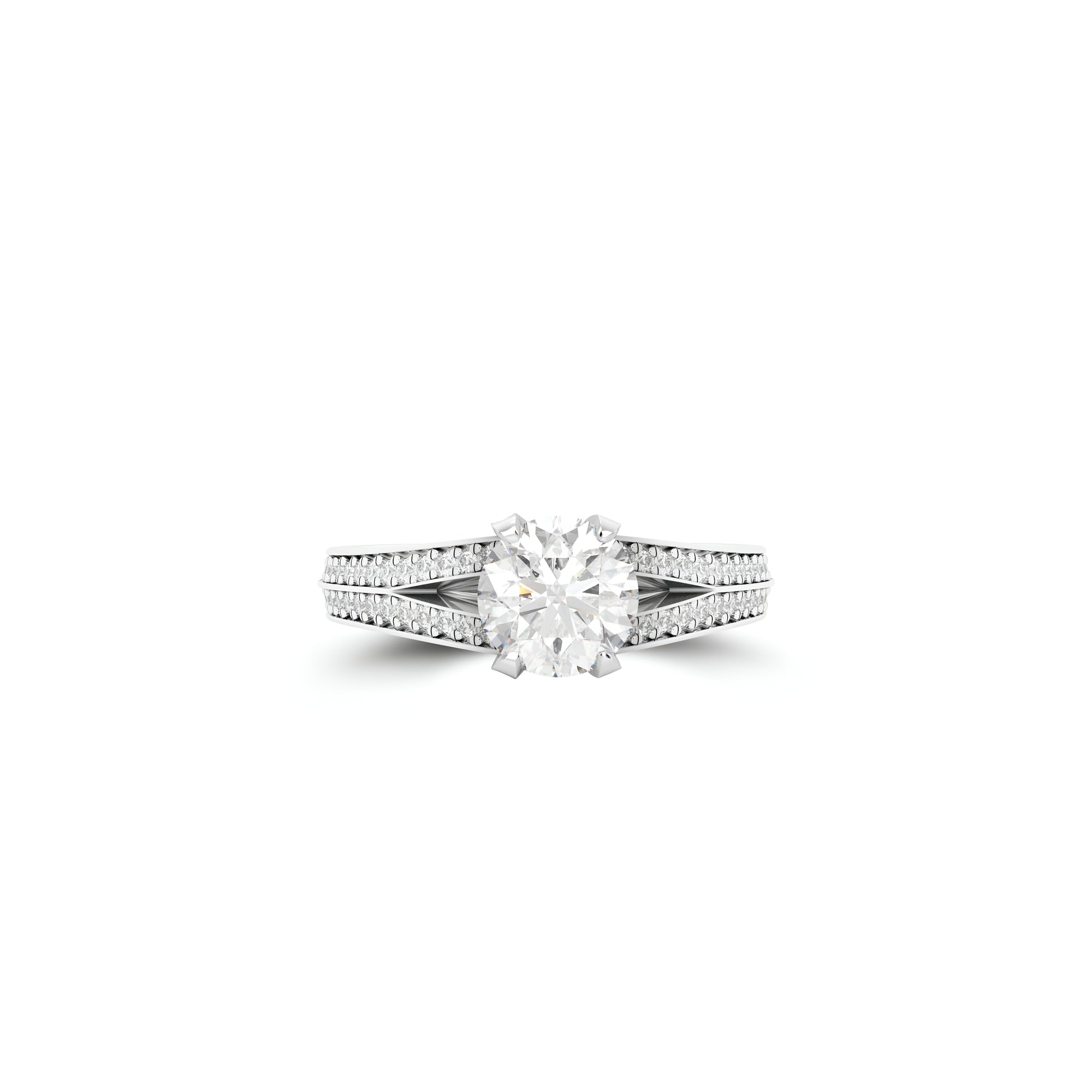 Legacy Round Diamond Engagement Ring