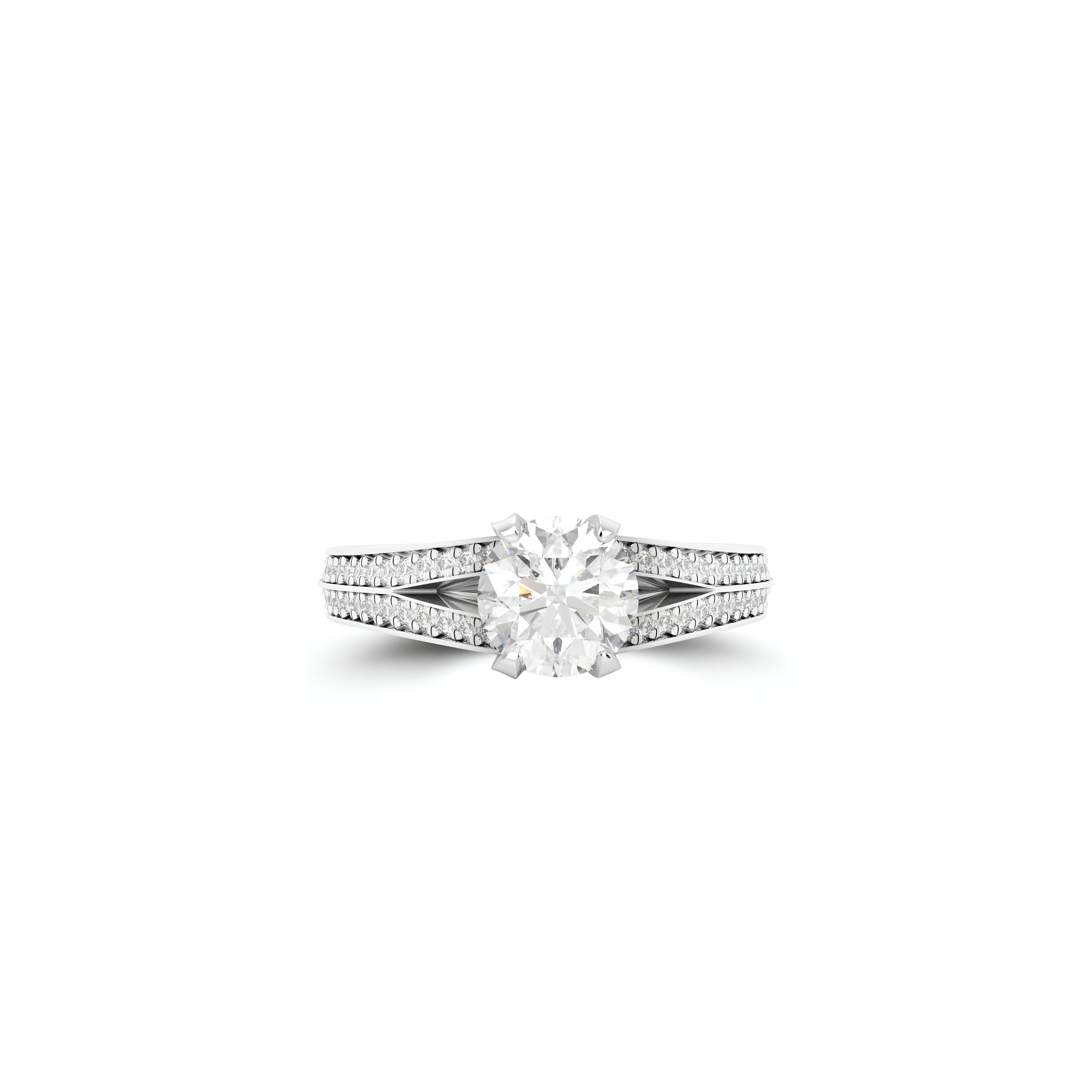 Legacy Round Diamond Engagement Ring