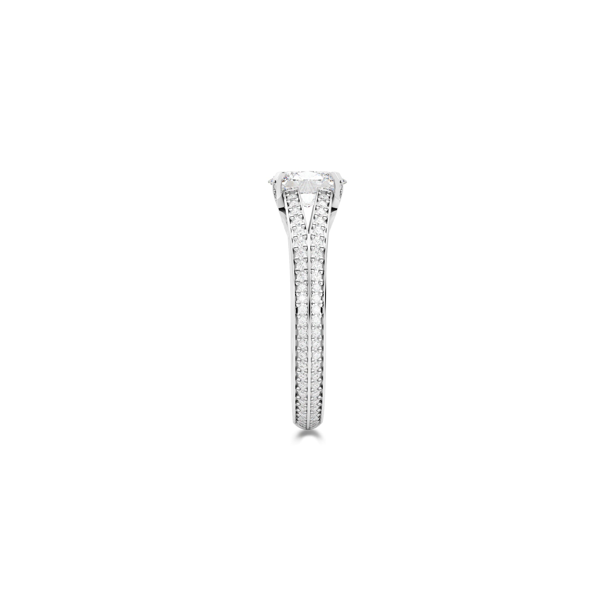 Legacy Oval Diamond Engagement Ring