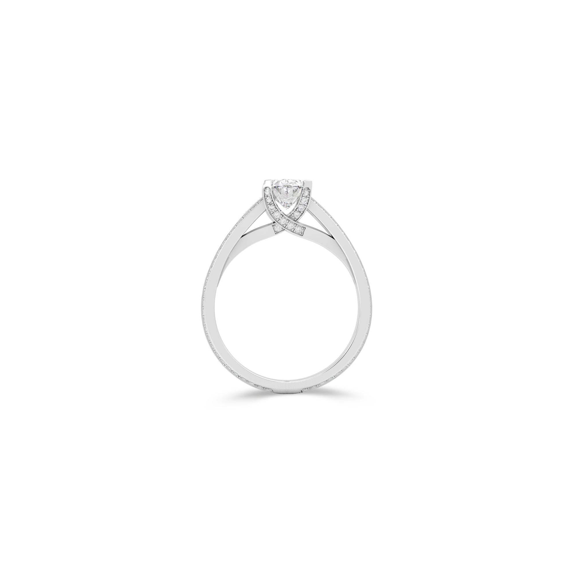 Legacy Oval Diamond Engagement Ring