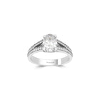 Legacy Oval Diamond Engagement Ring