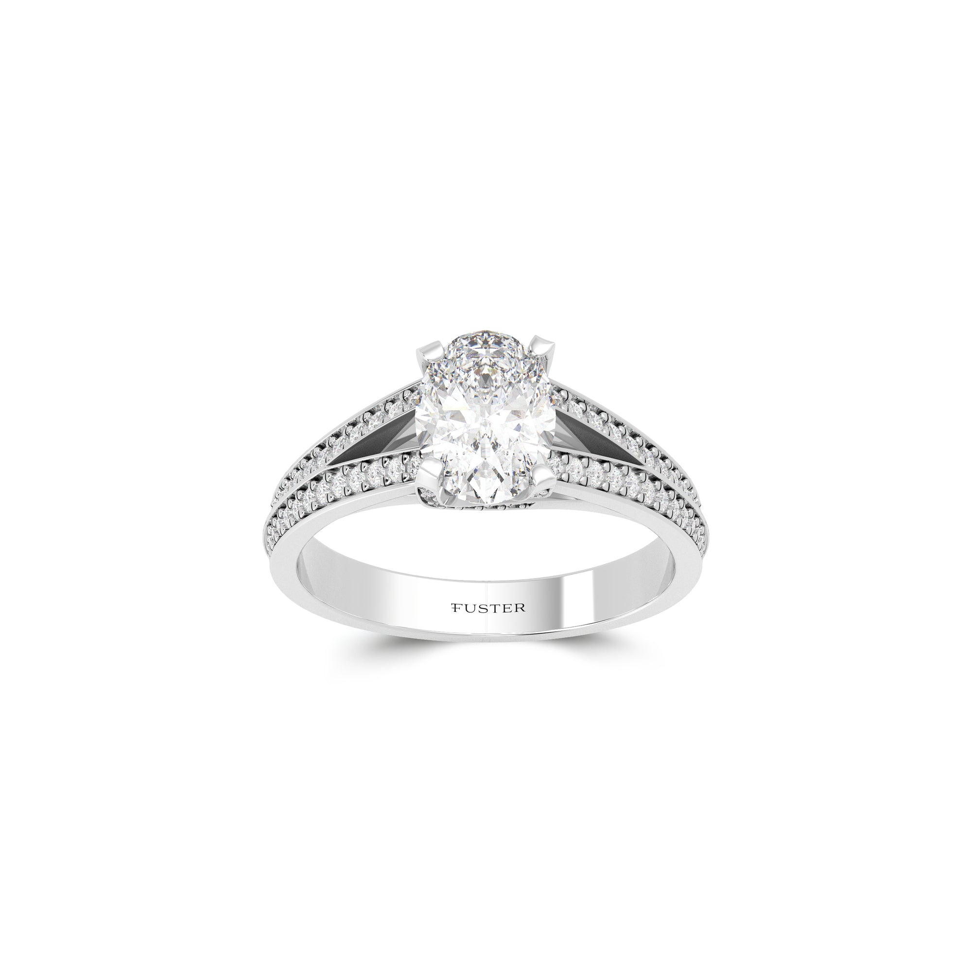 Legacy Oval Diamond Engagement Ring