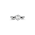 Legacy Oval Diamond Engagement Ring