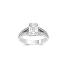Legacy Emerald Cut Diamond Engagement Ring