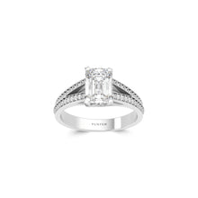 Legacy Emerald Cut Diamond Engagement Ring