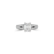 Legacy Emerald Cut Diamond Engagement Ring