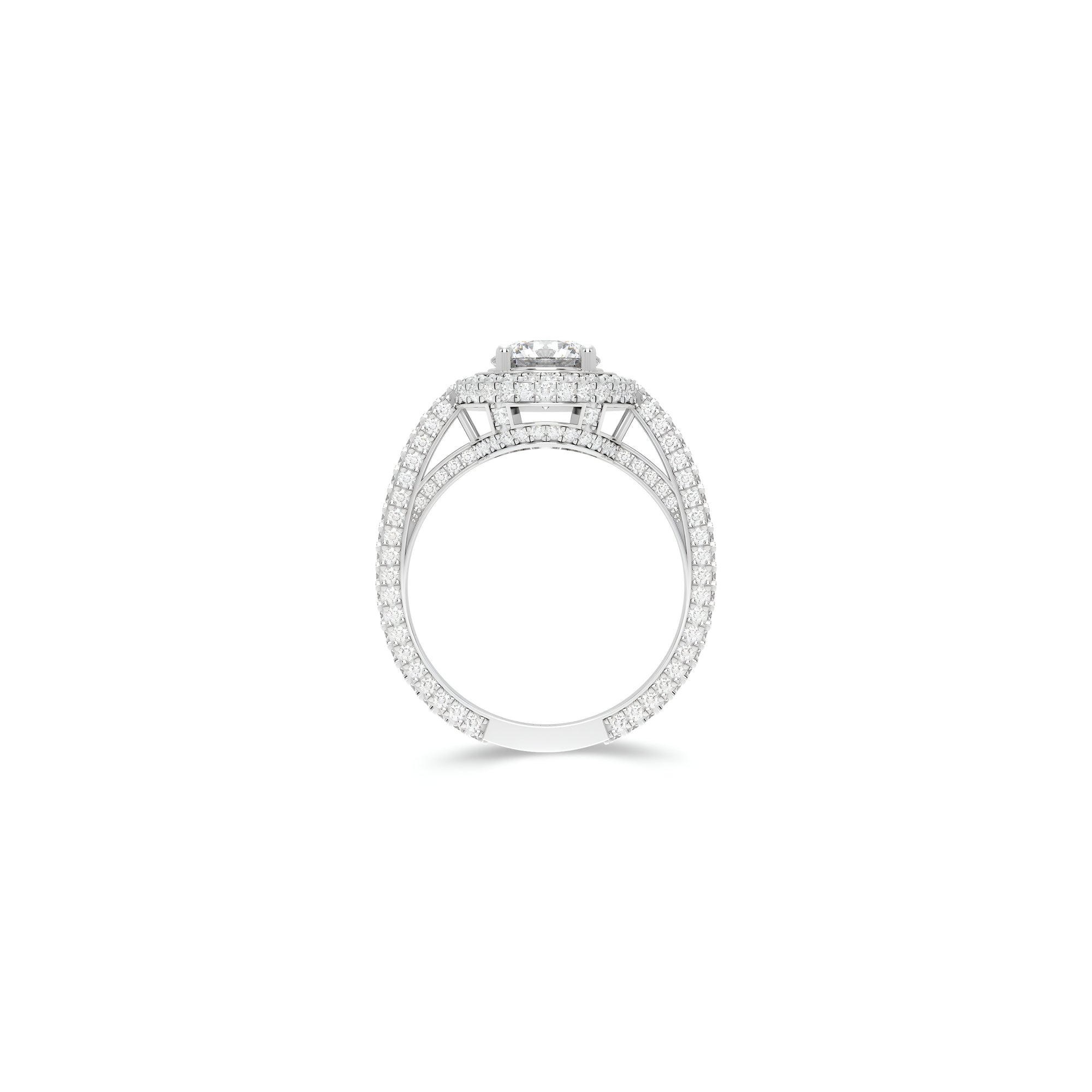 Constellation Round Diamond Engagement Ring