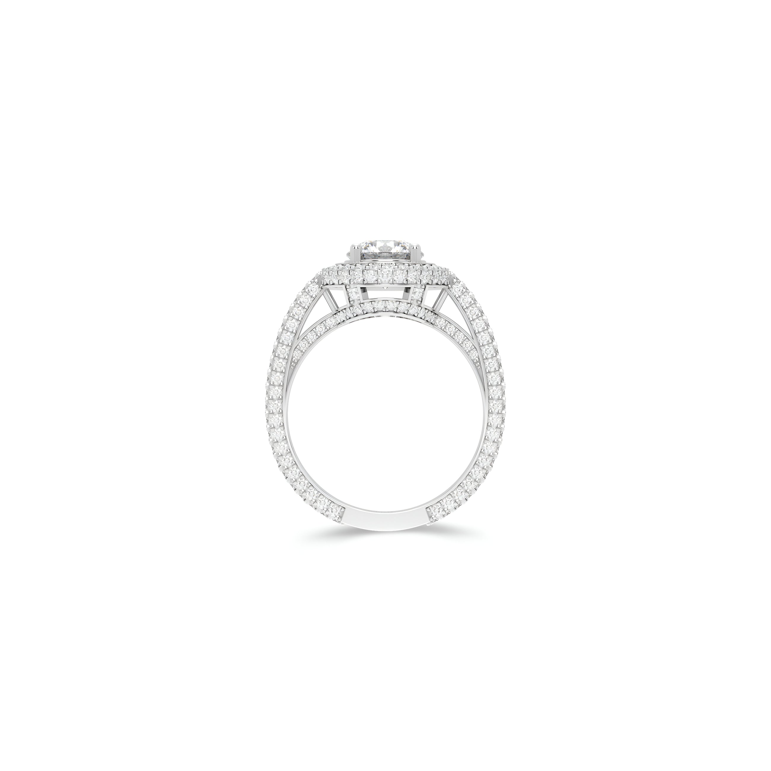 Constellation Round Diamond Engagement Ring