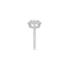 Constellation Emerald Cut Diamond Engagement Ring
