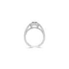 Constellation Emerald Cut Diamond Engagement Ring