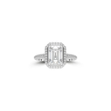 Constellation Emerald Cut Diamond Engagement Ring
