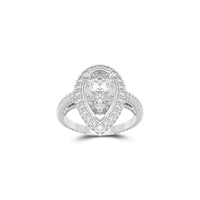 Constellation Pear Shape Diamond Engagement Ring