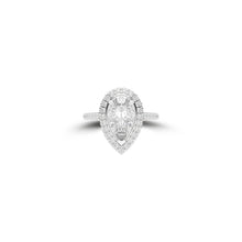 Constellation Pear Shape Diamond Engagement Ring