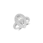 Constellation Pear Shape Diamond Engagement Ring