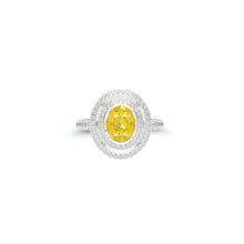 Anillo exclusivo Fuster con diamantes de talla esmeralda