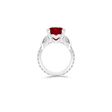 Promise Cushion Cut Ruby High Jewellery Ring