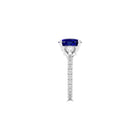Promise Cushion Cut Sapphire High Jewellery Ring
