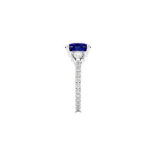 Promise Cushion Cut Sapphire High Jewellery Ring