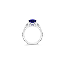 Promise Cushion Cut Sapphire High Jewellery Ring