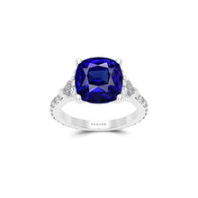 Promise Cushion Cut Sapphire High Jewellery Ring