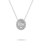 Icon Oval Diamond Pendant