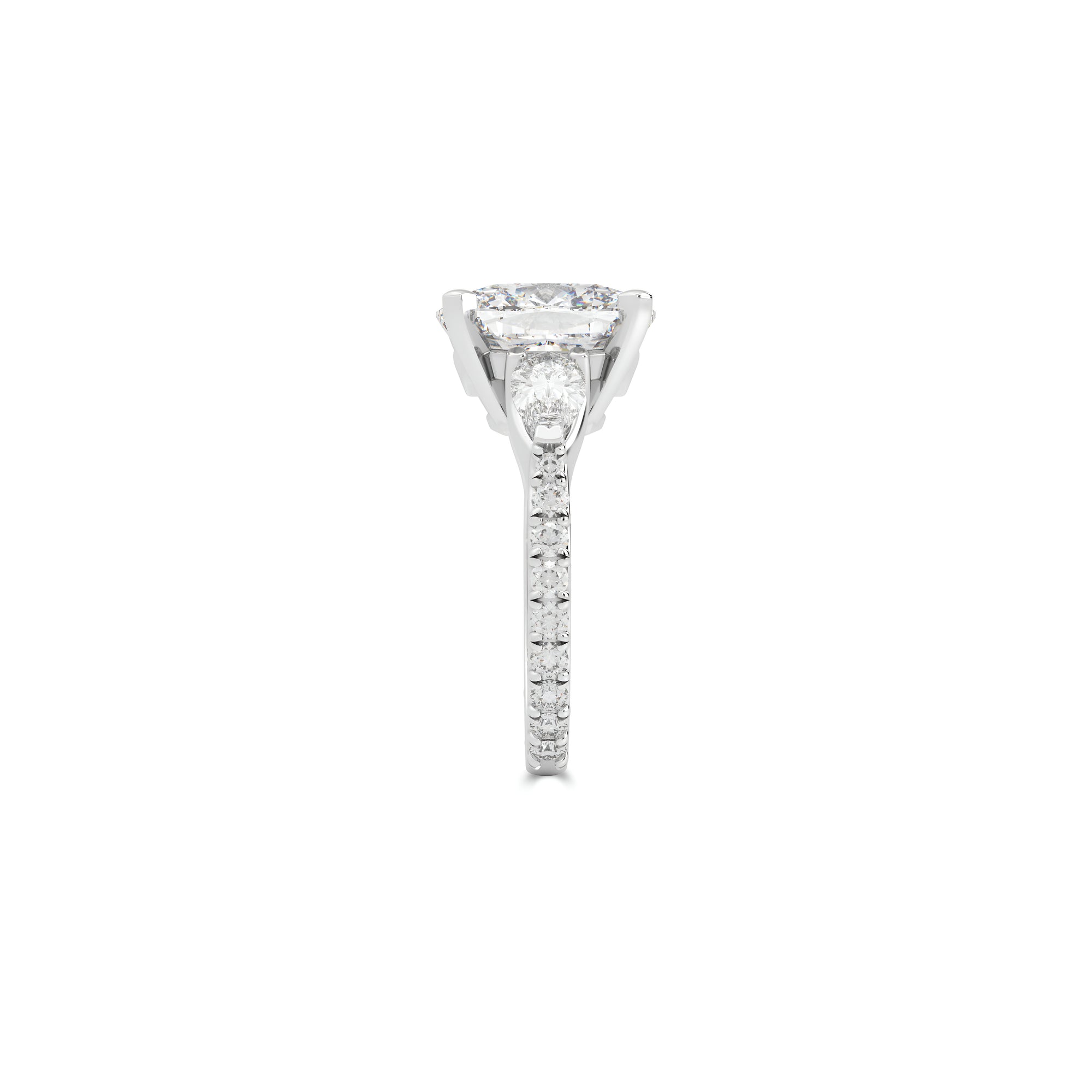 Promise Cushion Cut Diamond High Jewellery