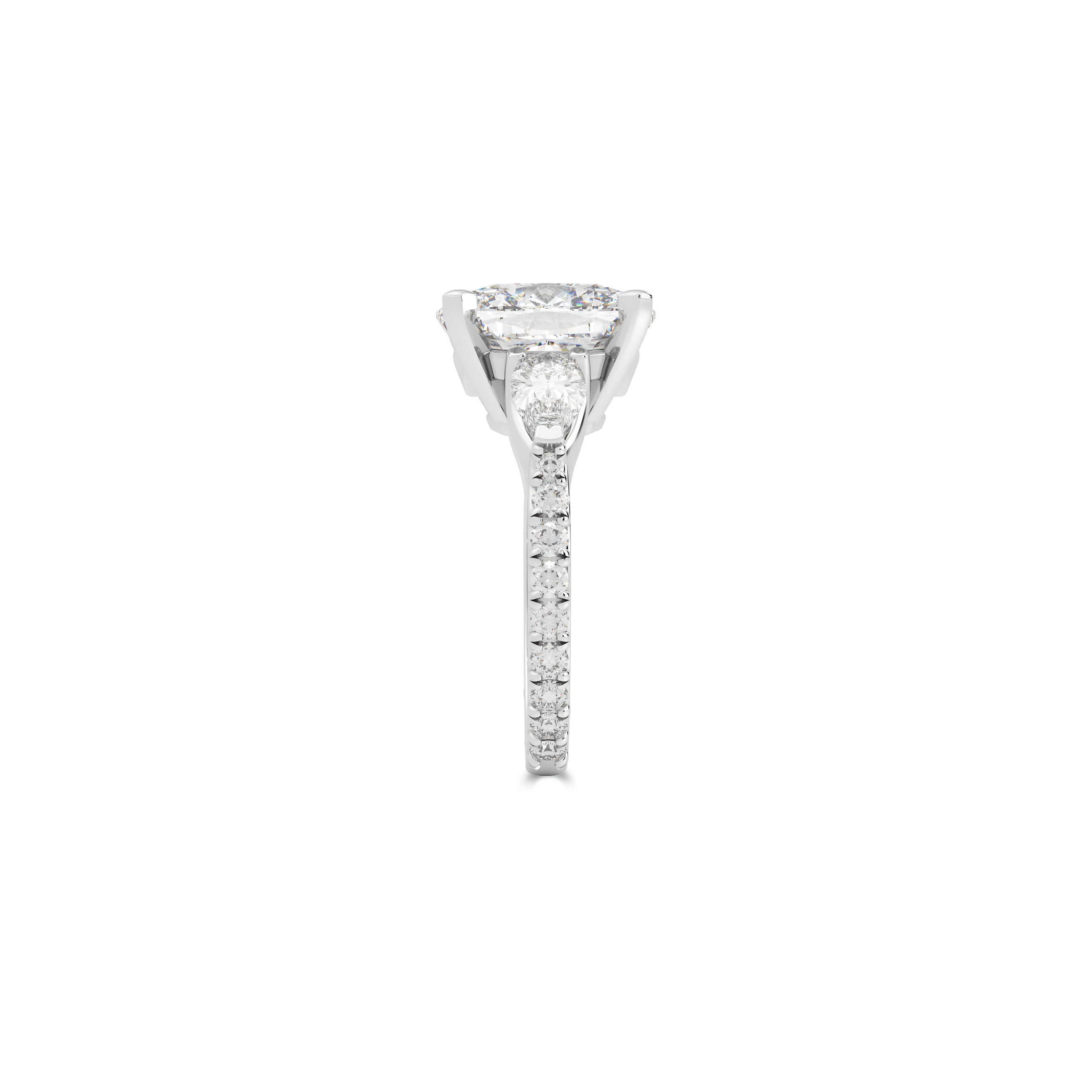 Promise Cushion Cut Diamond High Jewellery