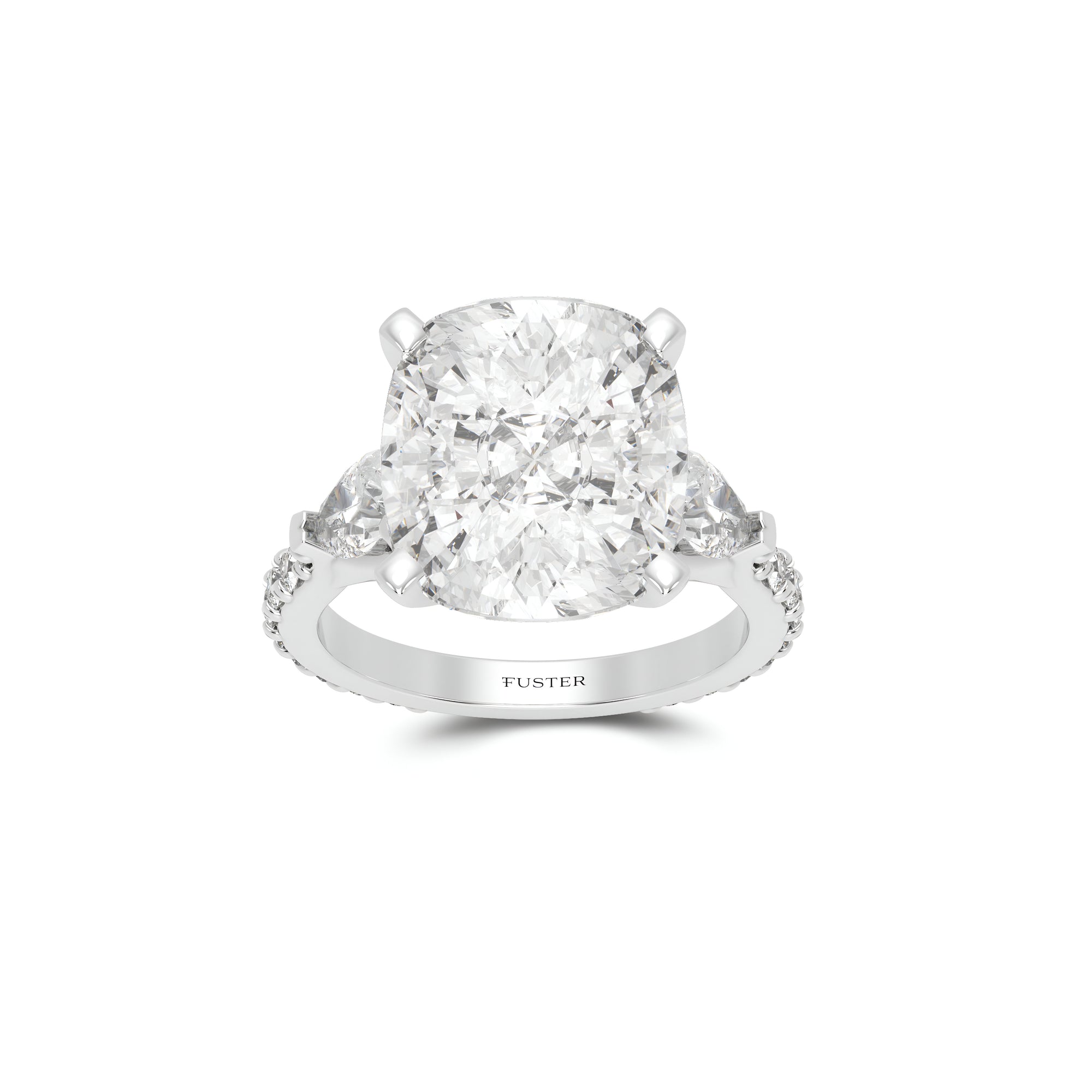 Promise Cushion Cut Diamond High Jewellery