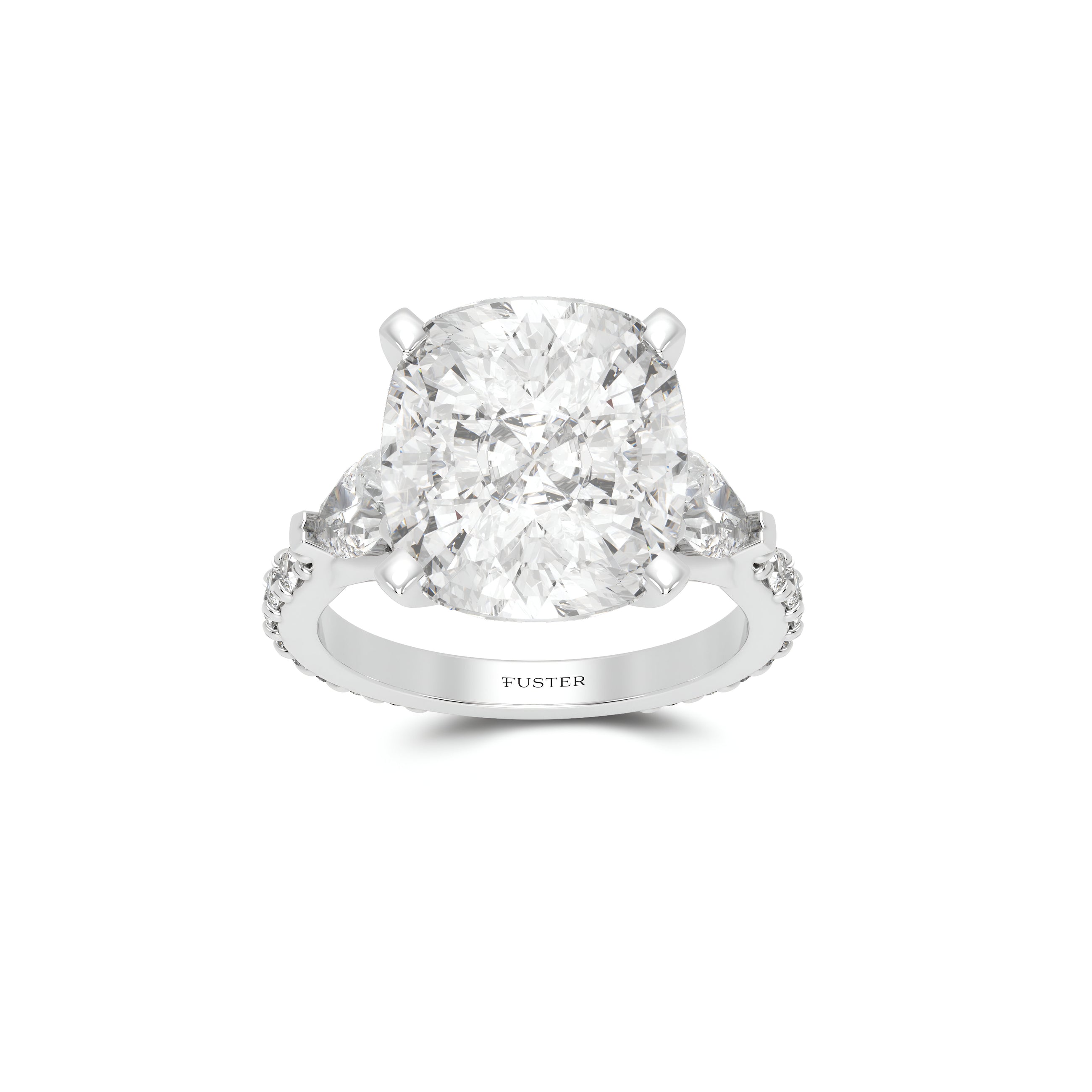 Promise Cushion Cut Diamond High Jewellery