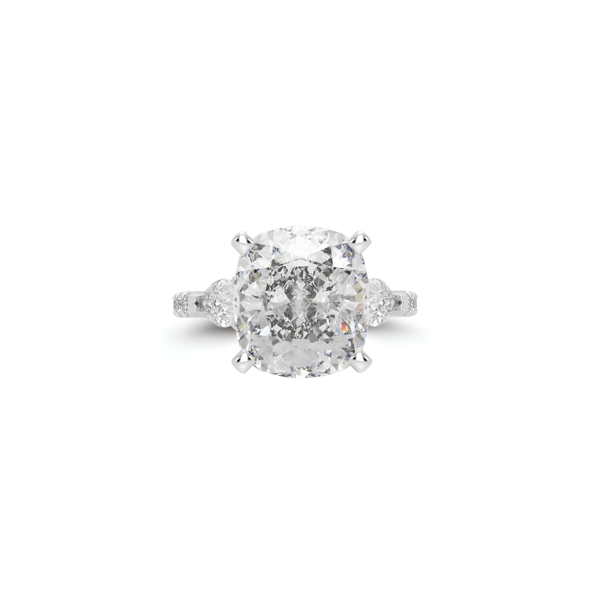 Promise Cushion Cut Diamond High Jewellery