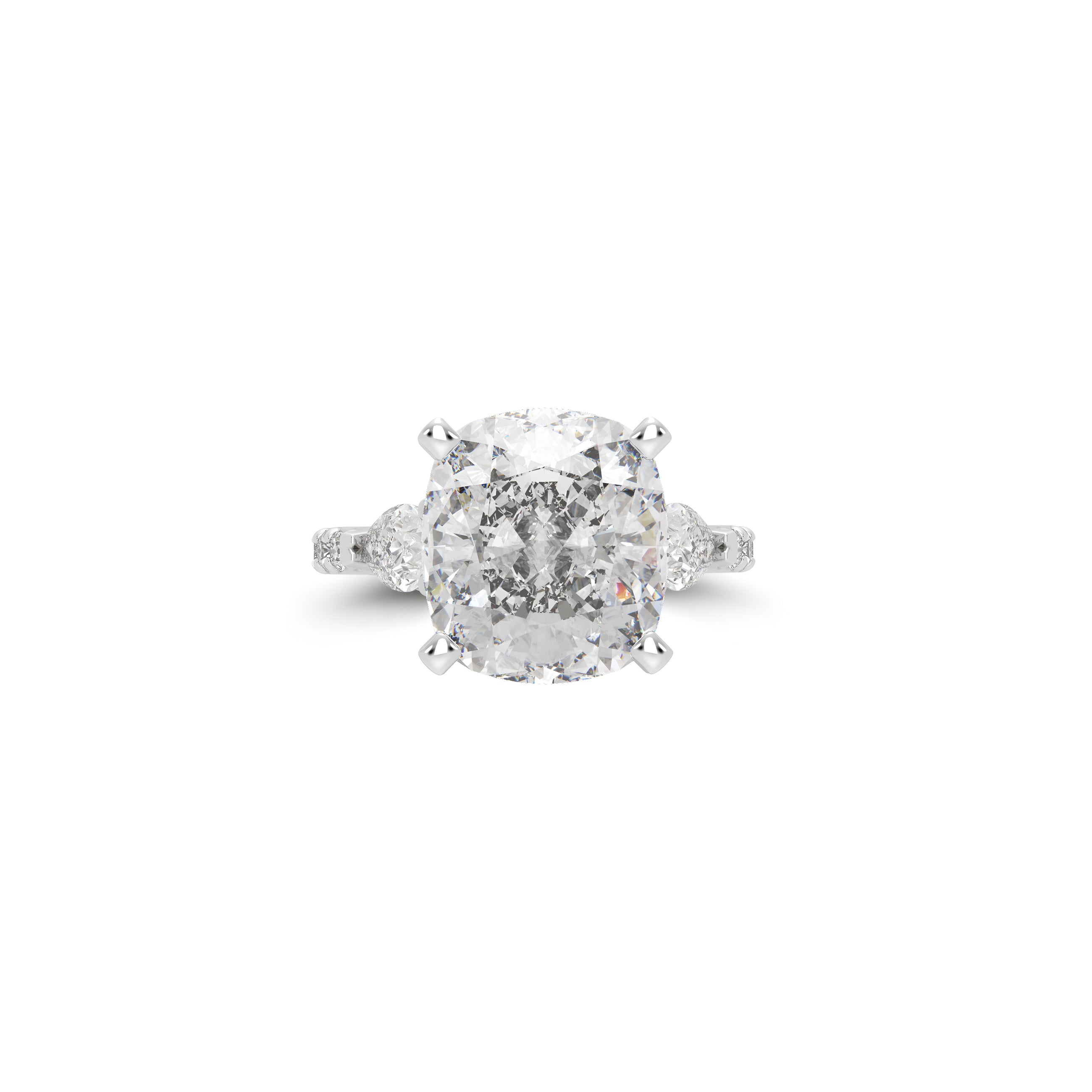Promise Cushion Cut Diamond High Jewellery