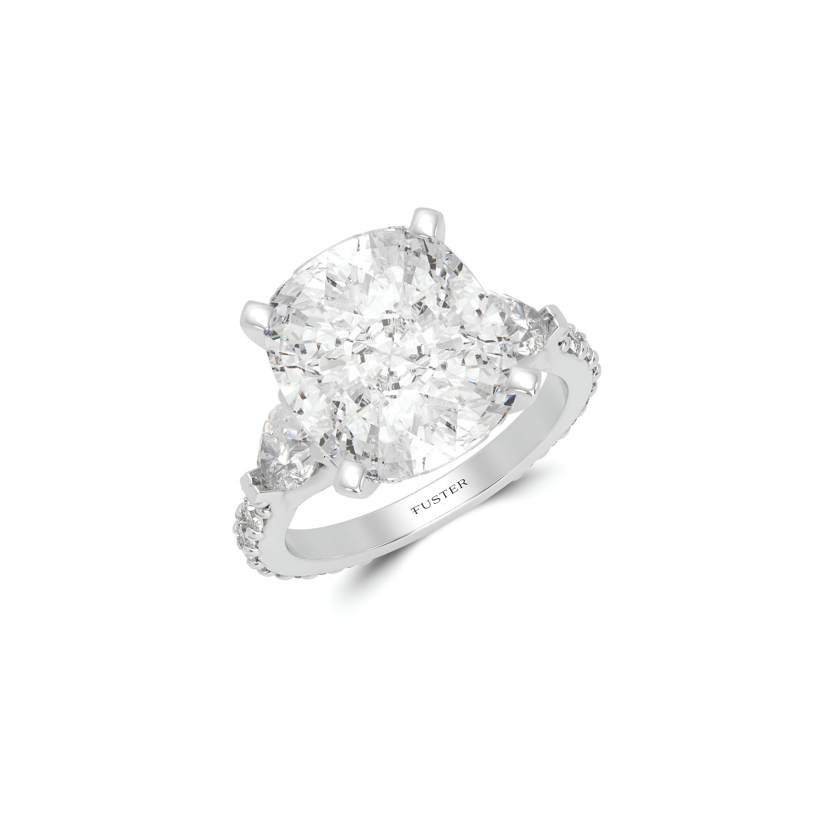 Promise Cushion Cut Diamond High Jewellery