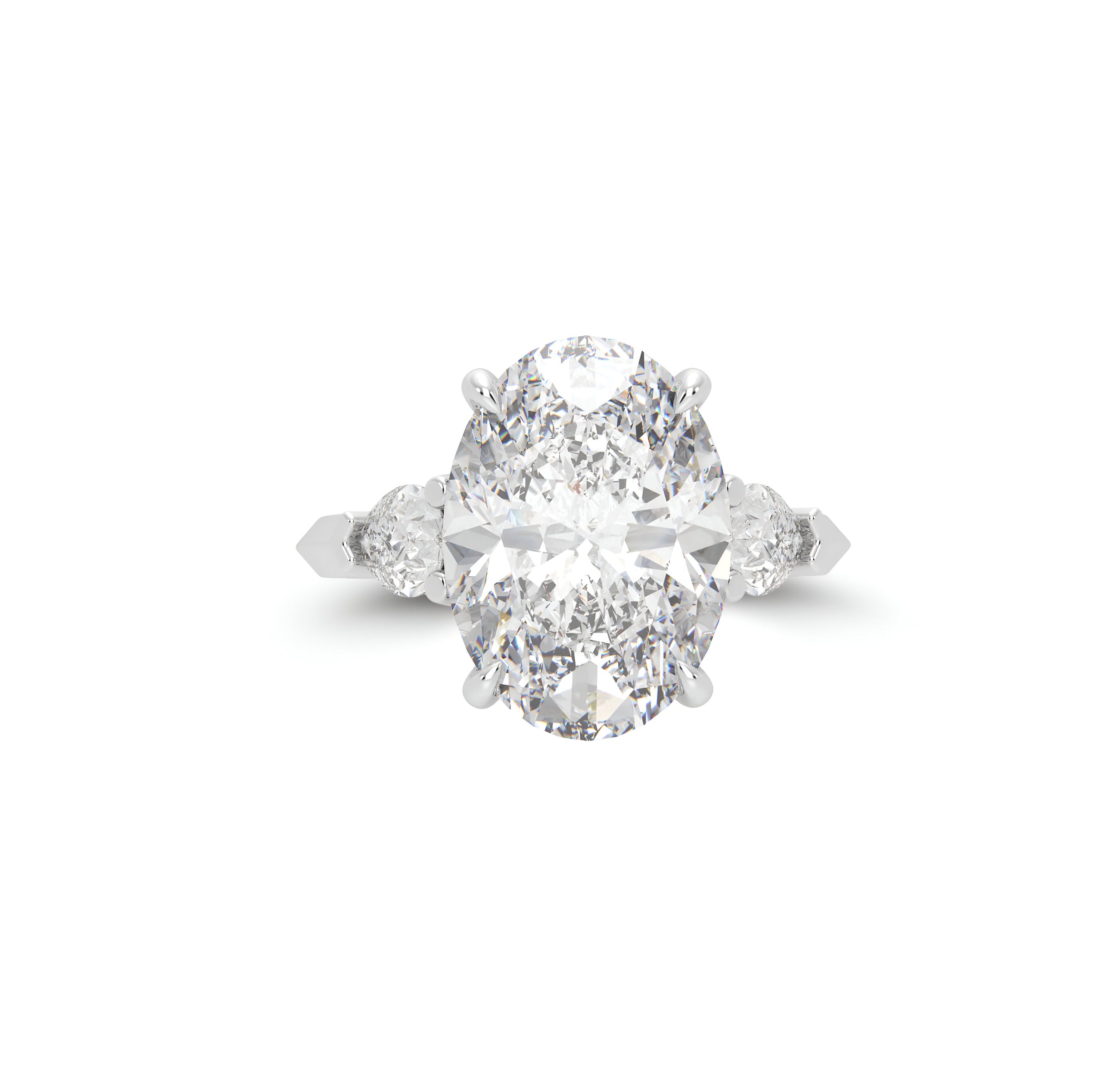 Promise Oval Diamond  High Jewellery Ring
