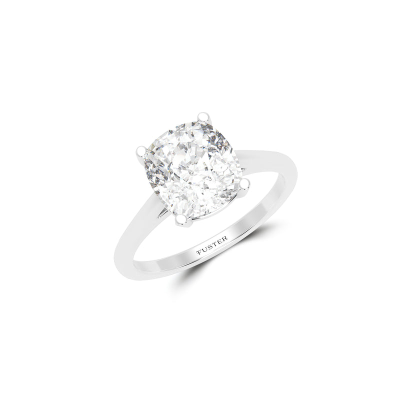Paragon Cushion-Cut Diamond Engagement Ring