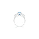 Promise Blue Diamond Pear Cut High Jewellery Ring