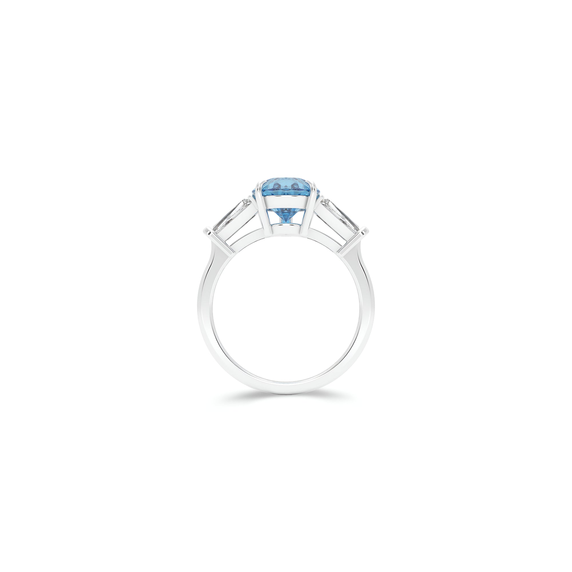 Promise Blue Diamond Pear Cut High Jewellery Ring