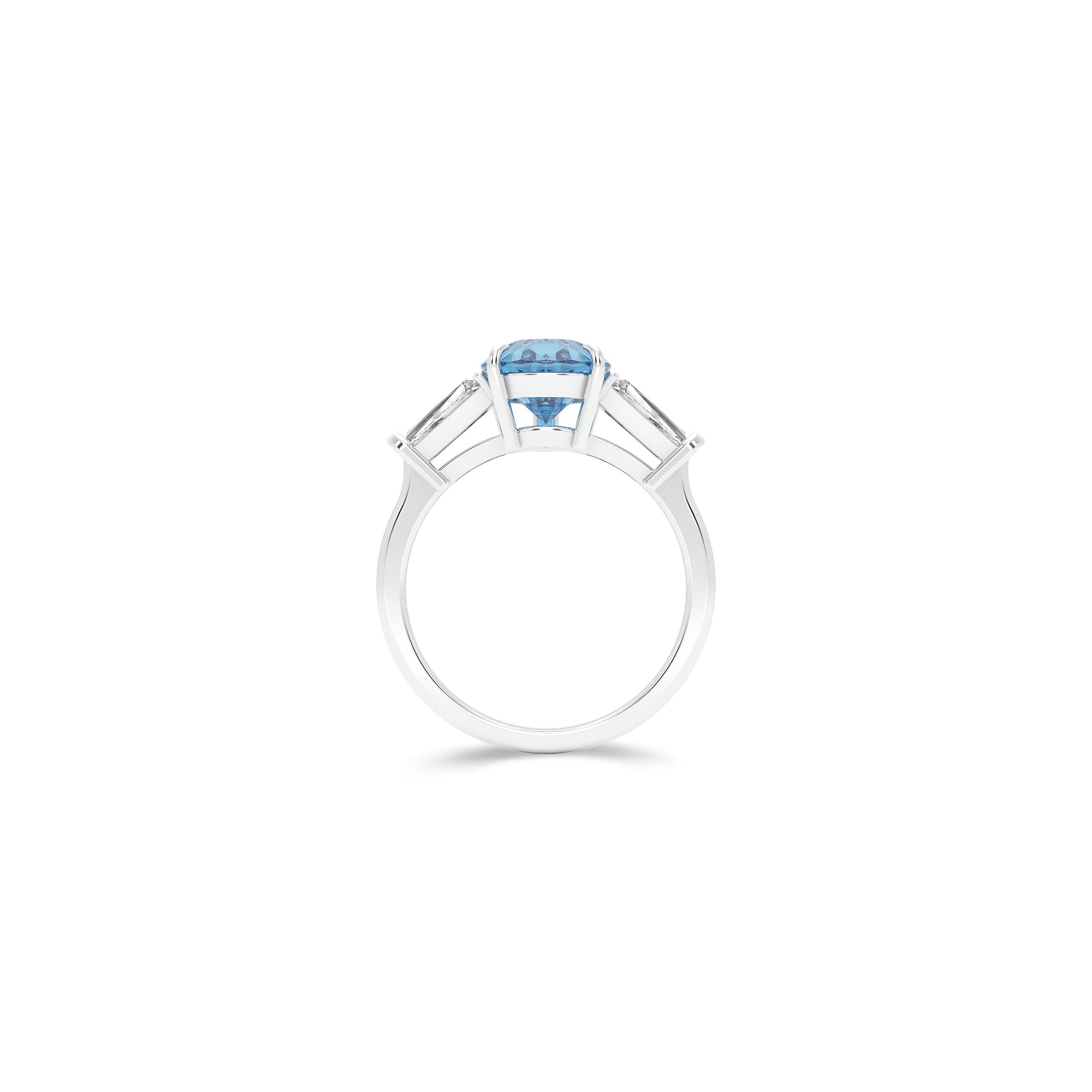 Promise Blue Diamond Pear Cut High Jewellery Ring